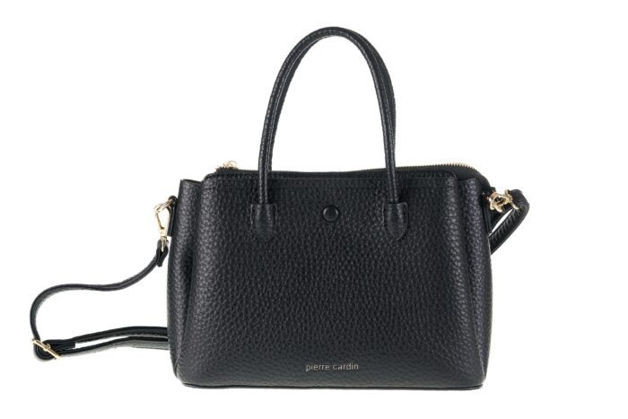 PIERRE CARDIN ECO-LEATHER HANDBAG WITH SHOULDER STRAP - LONG24 2418 - Image 2