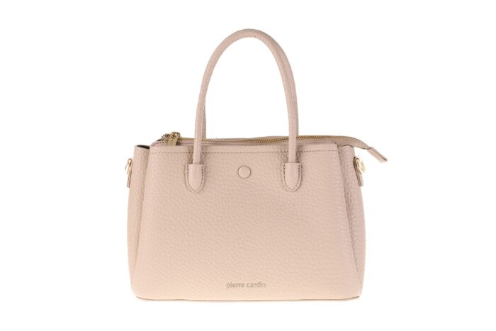 PIERRE CARDIN ECO-LEATHER HANDBAG WITH SHOULDER STRAP - LONG24 2418 - Image 5