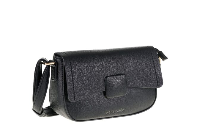 PIERRE CARDIN ECO-LEATHER MINI SHOULDER BAG - LONG22 2416 - Image 8