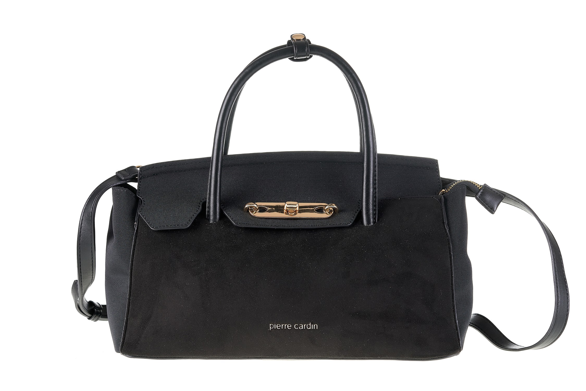 49907 PIERRE CARDIN ECO-LEATHER HANDBAG WITH SHOULDER STRAP - CH04 3384 - Image 1