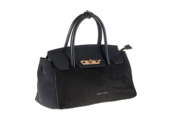 PIERRE CARDIN ECO-LEATHER HANDBAG WITH SHOULDER STRAP - CH04 3384 - Image 6