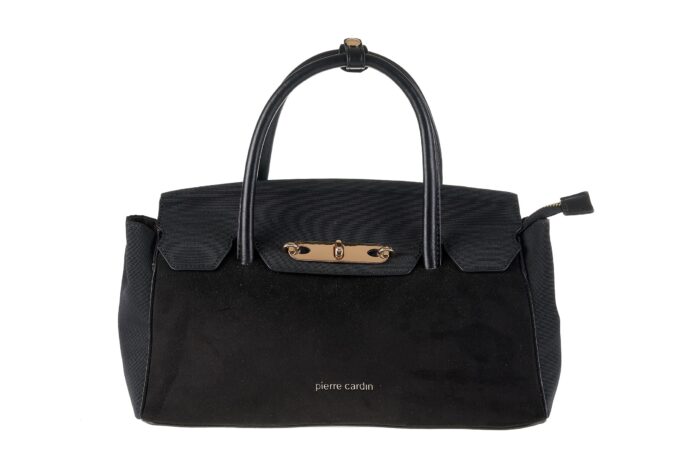 PIERRE CARDIN ECO-LEATHER HANDBAG WITH SHOULDER STRAP - CH04 3384 - Image 5