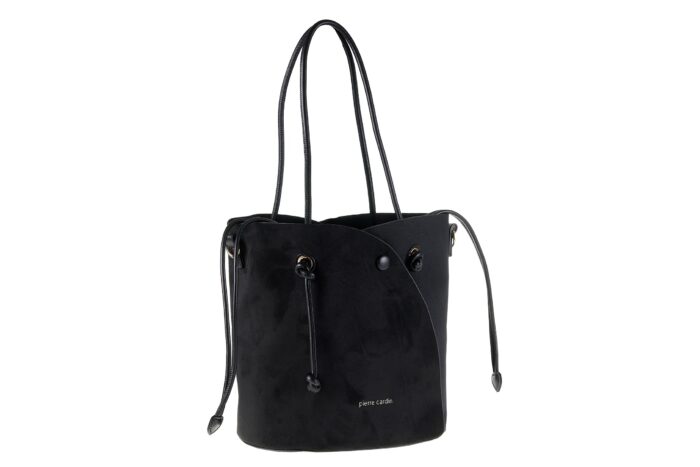 PIERRE CARDIN ECO-LEATHER SHOULDER BAG - CH04 3524 - Image 6