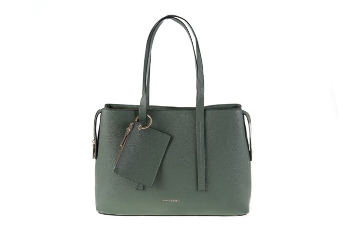 PIERRE CARDIN ECO-LEATHER SHOULDER BAG WITH SHOULDER STRAP - GN44 3472 - Image 1