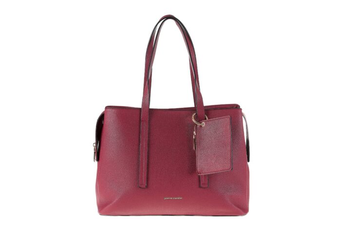 PIERRE CARDIN ECO-LEATHER SHOULDER BAG WITH SHOULDER STRAP - GN44 3472 - Image 3