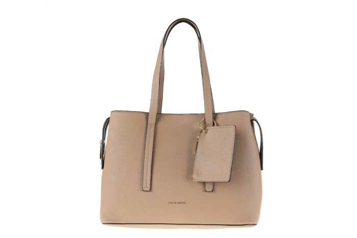 PIERRE CARDIN ECO-LEATHER SHOULDER BAG WITH SHOULDER STRAP - GN44 3472 - Image 4