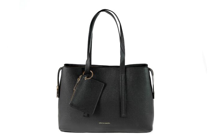 PIERRE CARDIN ECO-LEATHER SHOULDER BAG WITH SHOULDER STRAP - GN44 3472 - Image 5