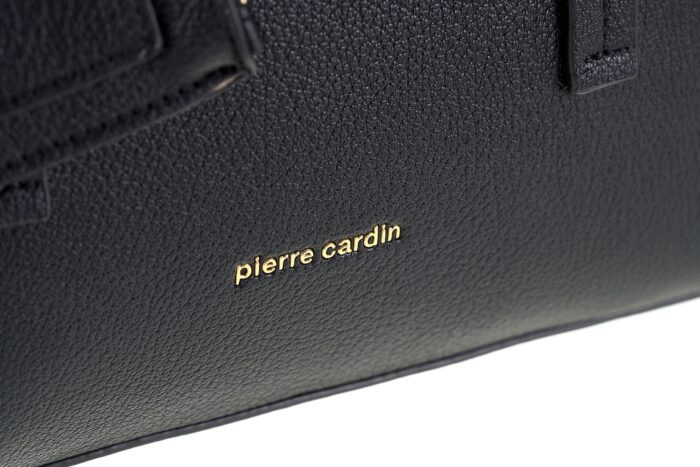 PIERRE CARDIN ECO-LEATHER SHOULDER BAG WITH SHOULDER STRAP - GN44 3472 - Image 8
