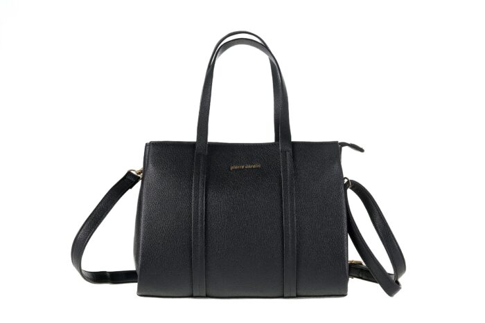 PIERRE CARDIN ECO-LEATHER SHOULDER BAG WITH SHOULDER STRAP - GN44 8655 - Image 1
