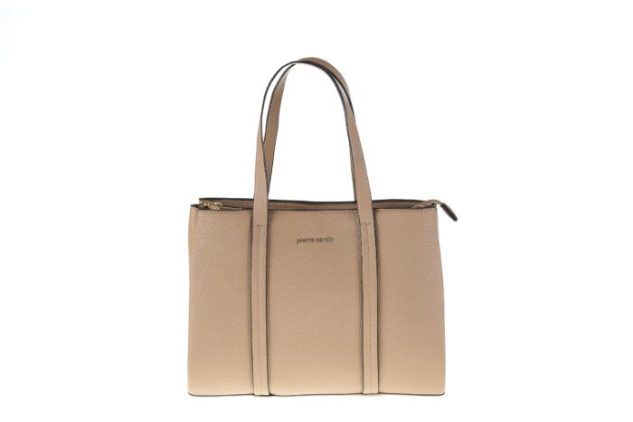 PIERRE CARDIN ECO-LEATHER SHOULDER BAG WITH SHOULDER STRAP - GN44 8655 - Image 5