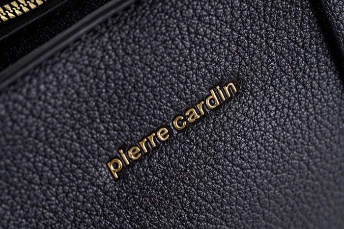 PIERRE CARDIN ECO-LEATHER SHOULDER BAG WITH SHOULDER STRAP - GN44 8655 - Image 9