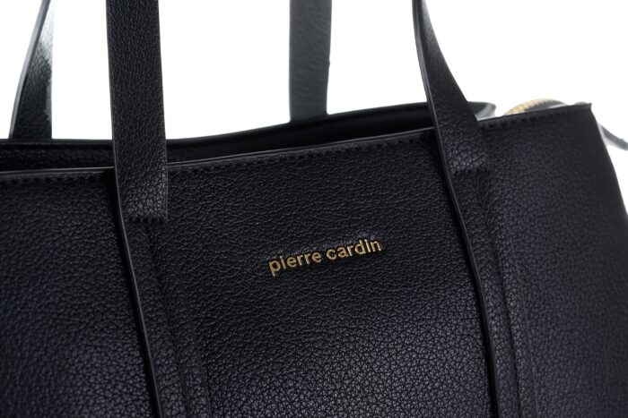 PIERRE CARDIN ECO-LEATHER SHOULDER BAG WITH SHOULDER STRAP - GN44 8655 - Image 8