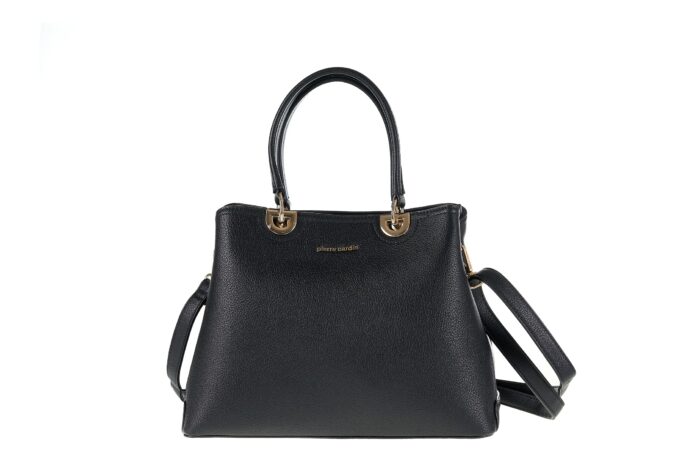 PIERRE CARDIN ECO-LEATHER SHOULDER BAG WITH SHOULDER STRAP - GN44 33662 - Image 1