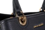 PIERRE CARDIN ECO-LEATHER SHOULDER BAG WITH SHOULDER STRAP - GN44 33662 - Image 9