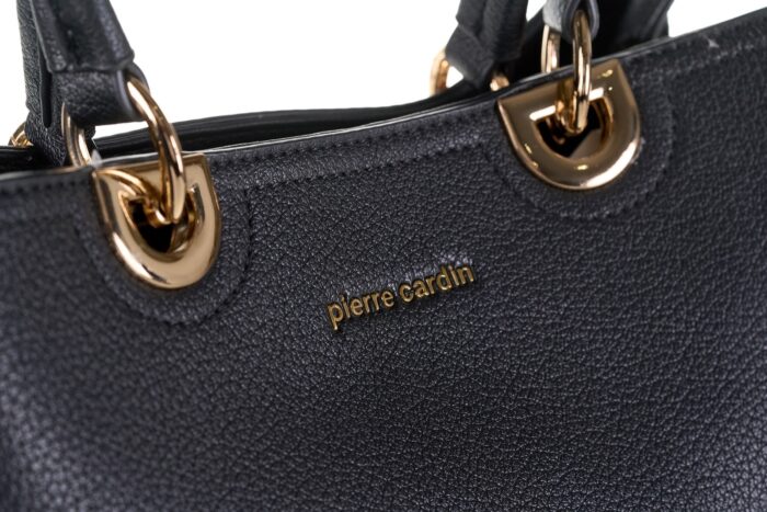 PIERRE CARDIN ECO-LEATHER SHOULDER BAG WITH SHOULDER STRAP - GN44 33662 - Image 8