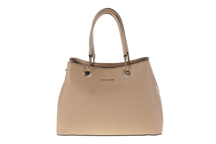 PIERRE CARDIN ECO-LEATHER SHOULDER BAG WITH SHOULDER STRAP - GN44 33677 - Image 1