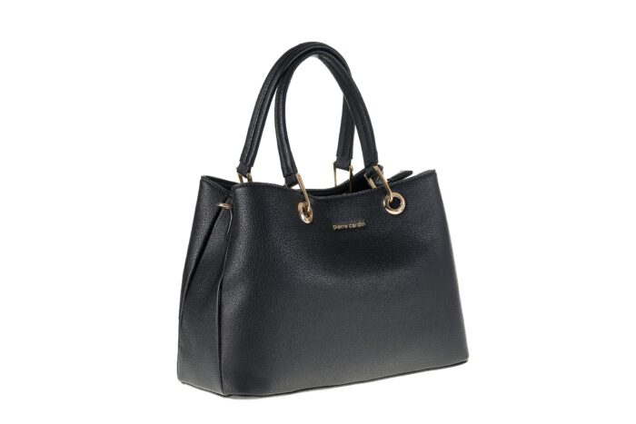 PIERRE CARDIN ECO-LEATHER SHOULDER BAG WITH SHOULDER STRAP - GN44 33677 - Image 6
