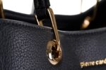 PIERRE CARDIN ECO-LEATHER SHOULDER BAG WITH SHOULDER STRAP - GN44 33677 - Image 8