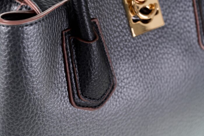 PIERRE CARDIN ECO-LEATHER SHOULDER BAG WITH SHOULDER STRAP - OSLO09 3903 - Image 9