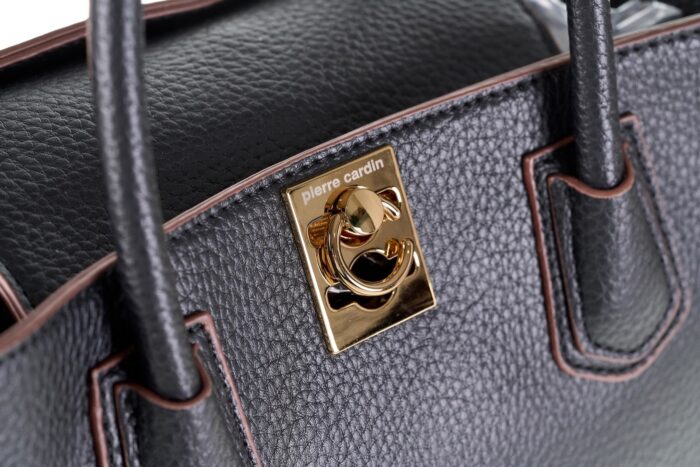 PIERRE CARDIN ECO-LEATHER SHOULDER BAG WITH SHOULDER STRAP - OSLO09 3903 - Image 8