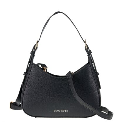 PIERRE CARDIN ECO-LEATHER SHOULDER BAG WITH SHOULDER STRAP - FR08 7401