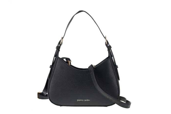 PIERRE CARDIN ECO-LEATHER SHOULDER BAG WITH SHOULDER STRAP - FR08 7401 - Image 1