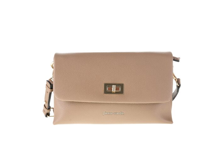 PIERRE CARDIN ECO-LEATHER SHOULDER BAG WITH SHOULDER STRAP - FR08 7421 - Image 2
