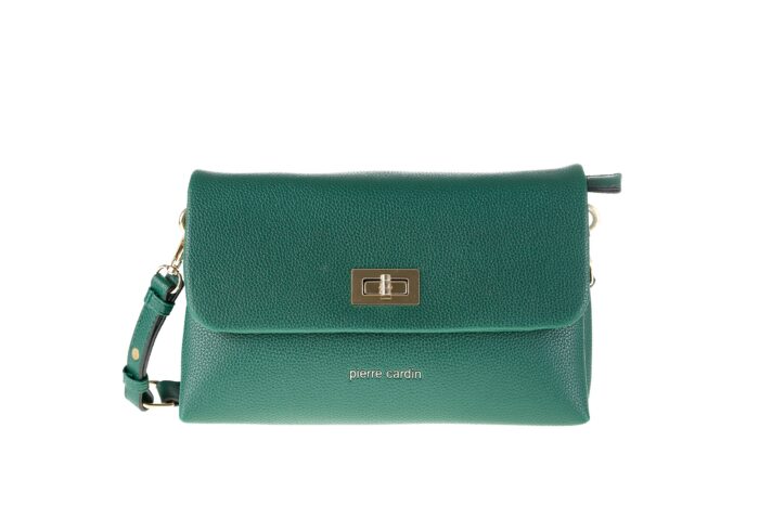 PIERRE CARDIN ECO-LEATHER SHOULDER BAG WITH SHOULDER STRAP - FR08 7421 - Image 3