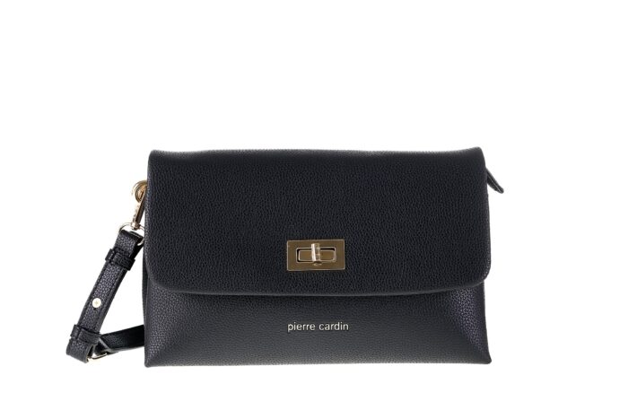 PIERRE CARDIN ECO-LEATHER SHOULDER BAG WITH SHOULDER STRAP - FR08 7421 - Image 5