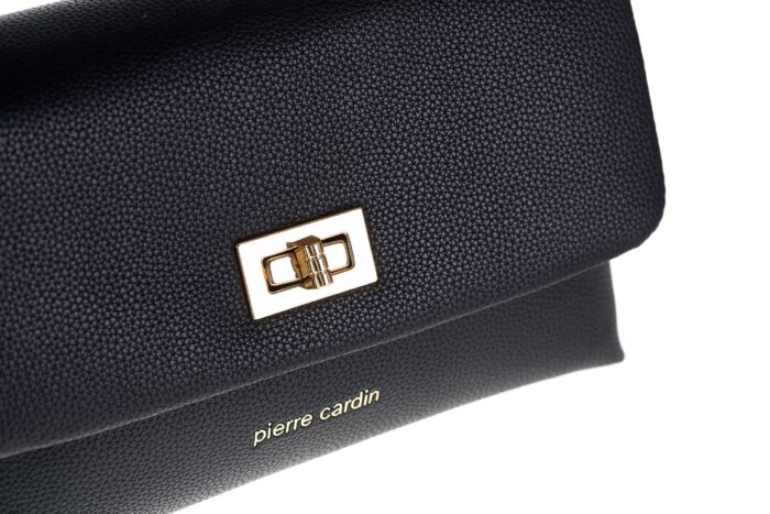 PIERRE CARDIN ECO-LEATHER SHOULDER BAG WITH SHOULDER STRAP - FR08 7421 - Image 8