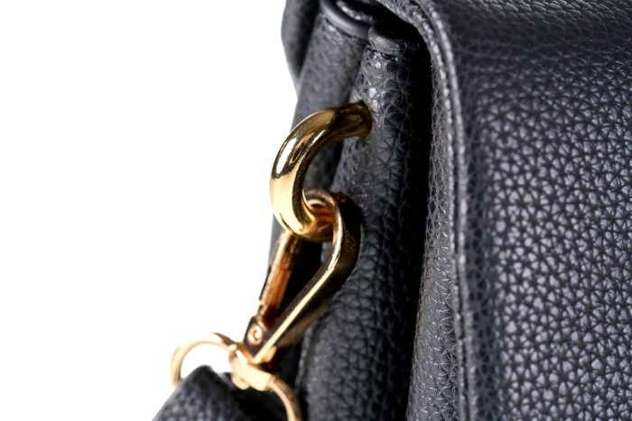 PIERRE CARDIN ECO-LEATHER SHOULDER BAG WITH SHOULDER STRAP - FR08 7421 - Image 9