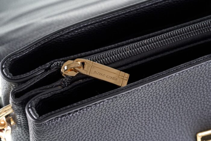 PIERRE CARDIN ECO-LEATHER SHOULDER BAG WITH SHOULDER STRAP - FR08 7421 - Image 10