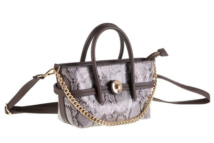 PIERRE CARDIN PYTHON ECO-LEATHER MINI BAG - MS169 23651 - Image 4