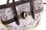 PIERRE CARDIN PYTHON ECO-LEATHER MINI BAG - MS169 23651 - Image 7