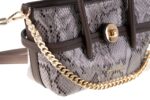 PIERRE CARDIN PYTHON ECO-LEATHER MINI BAG - MS169 23651 - Image 6
