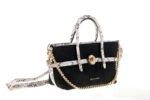 MINI BAG IN ECO-LEATHER SUEDE AND PYTHON PIERRE CARDIN  - MS170 23651 - Image 4