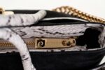 MINI BAG IN ECO-LEATHER SUEDE AND PYTHON PIERRE CARDIN  - MS170 23651 - Image 7