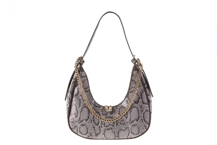 PIERRE CARDIN PYTHON ECO-LEATHER BAG - MS169 23659 - Image 1