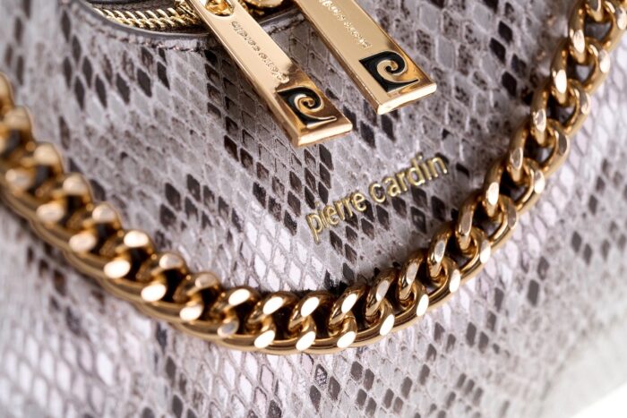 PIERRE CARDIN PYTHON ECO-LEATHER BAG - MS169 23659 - Image 6