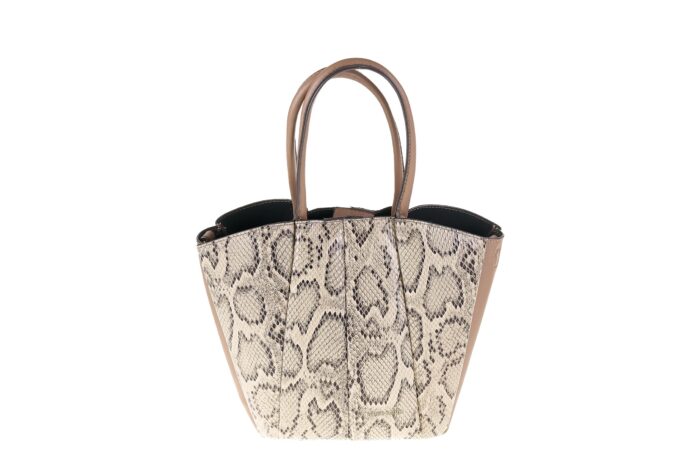PIERRE CARDIN PYTHON ECO-LEATHER BAG - MS169 23810 - Image 1