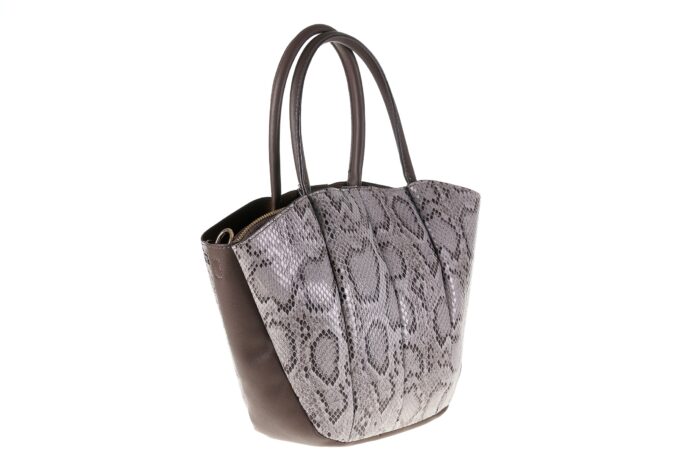 PIERRE CARDIN PYTHON ECO-LEATHER BAG - MS169 23810 - Image 4