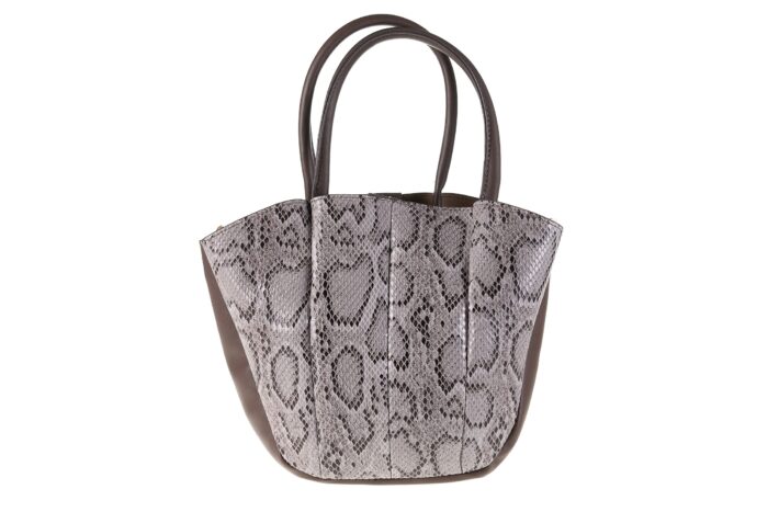 PIERRE CARDIN PYTHON ECO-LEATHER BAG - MS169 23810 - Image 3