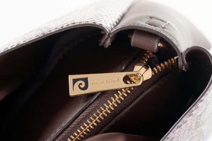 PIERRE CARDIN PYTHON ECO-LEATHER BAG - MS169 23810 - Image 6
