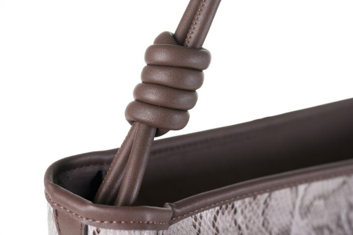 PIERRE CARDIN PYTHON ECO-LEATHER BAG - MS169 86787 - Image 5