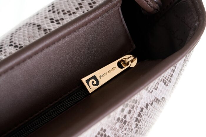 PIERRE CARDIN PYTHON ECO-LEATHER BAG - MS169 86787 - Image 7