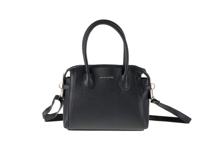 PIERRE CARDIN ECO-LEATHER SHOULDER BAG - FR07 182542 - Image 1