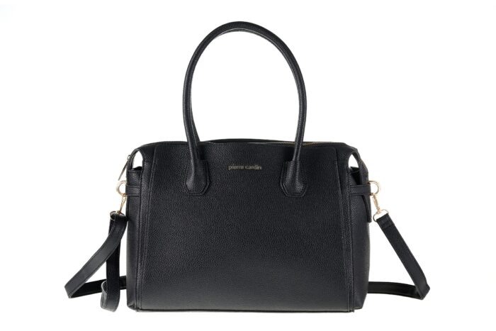 PIERRE CARDIN ECO-LEATHER SHOULDER BAG - FR07 182541 - Image 1