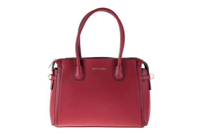 PIERRE CARDIN ECO-LEATHER SHOULDER BAG - FR07 182541 - Image 4