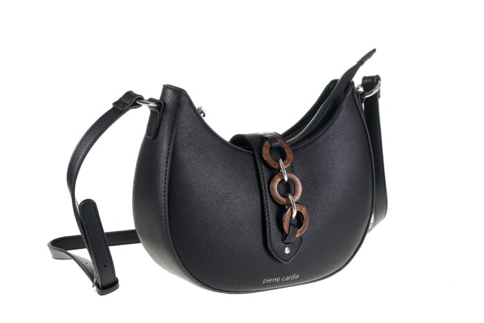 PIERRE CARDIN ECO-LEATHER SHOULDER BAG - CEO01 385 - Image 6