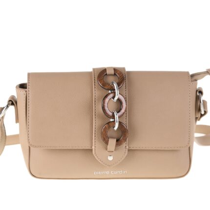 PIERRE CARDIN ECO-LEATHER SHOULDER BAG - CEO01 384